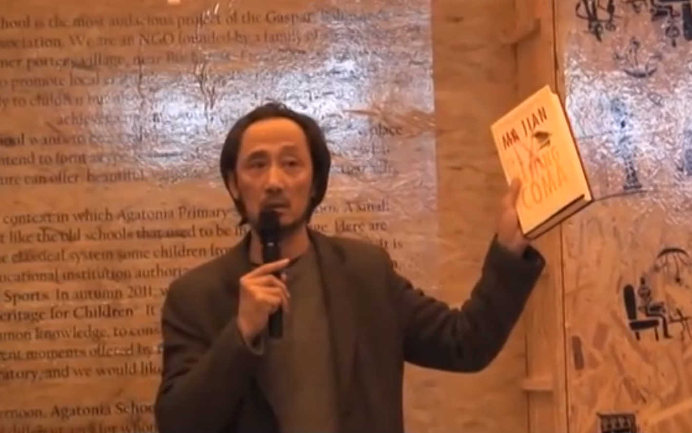 In April 2012, in a dramatic act of protest at the London Book Fair, Chinese author Ma Jian smeared red paint across his face to demonstrate his anger at the choice of China as the event’s “market focus". He spoke out against Chinese censorship of “taboo” subjects.
