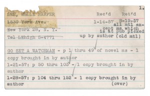 Note of copy Go set a Watchman