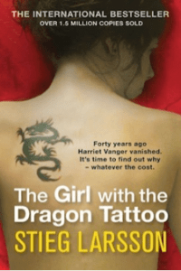 The Girl with the Dragon Tattoo, by Stieg Larsson