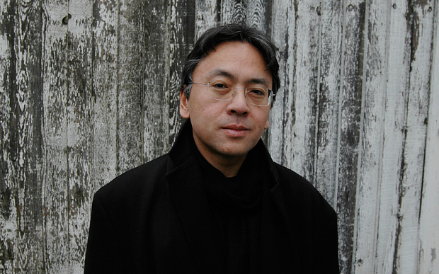 Kazuo Ishiguro at the Hay [Book] Festival in 2015 (Kazuo Ishiguro Photo: Charles Hopkinson/Telegraph)